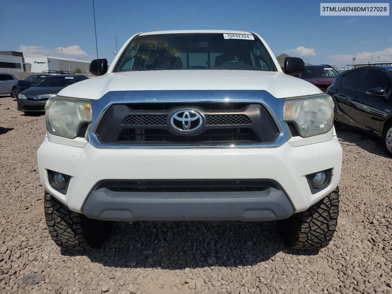 2013 Toyota Tacoma Double Cab VIN: 3TMLU4EN8DM127028 Lot: 70892394