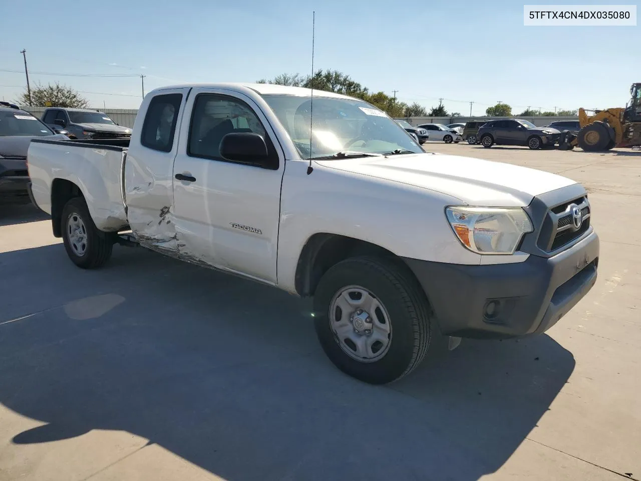 2013 Toyota Tacoma Access Cab VIN: 5TFTX4CN4DX035080 Lot: 71030214