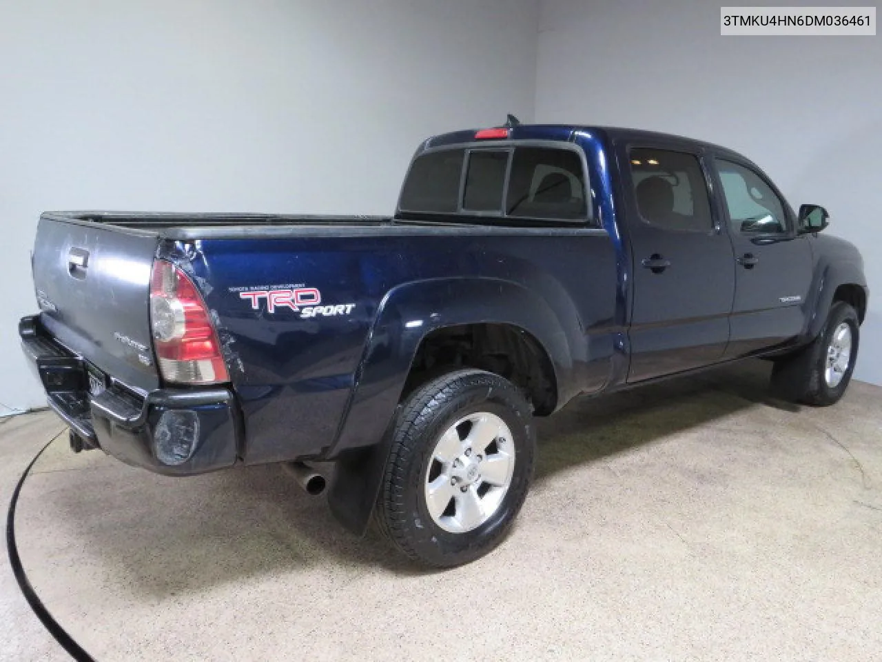 2013 Toyota Tacoma Double Cab Prerunner Long Bed VIN: 3TMKU4HN6DM036461 Lot: 71057494