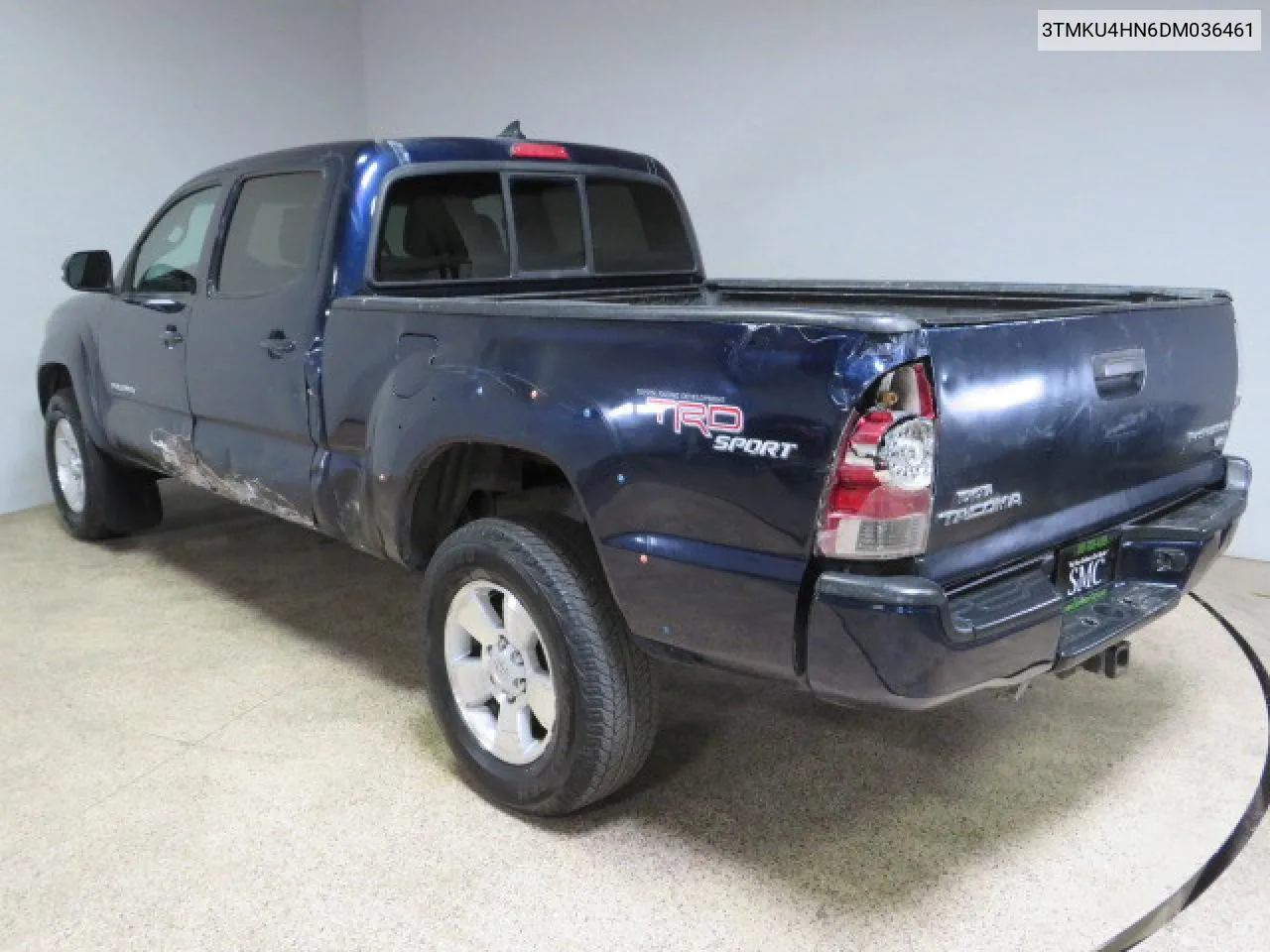 2013 Toyota Tacoma Double Cab Prerunner Long Bed VIN: 3TMKU4HN6DM036461 Lot: 71057494