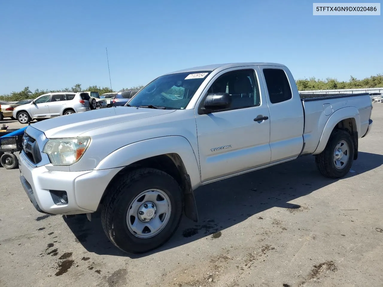 2013 Toyota Tacoma Prerunner Access Cab VIN: 5TFTX4GN9DX020486 Lot: 71129154