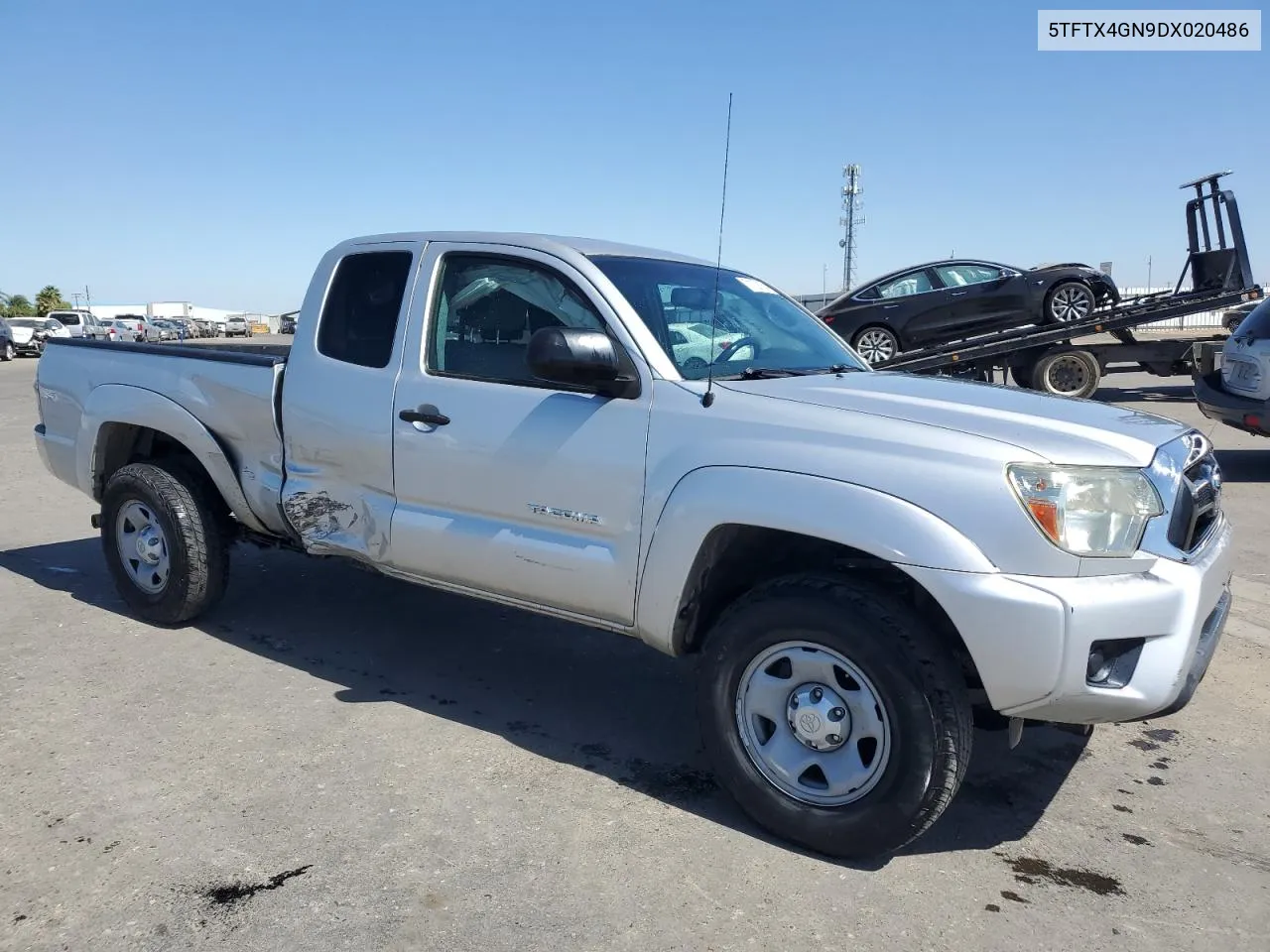 2013 Toyota Tacoma Prerunner Access Cab VIN: 5TFTX4GN9DX020486 Lot: 71129154