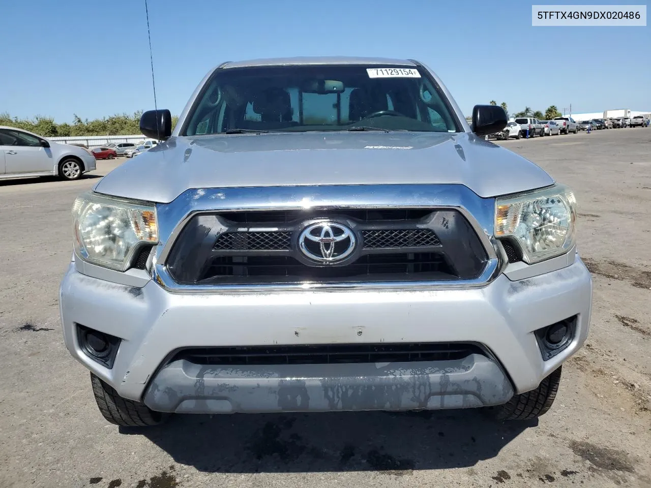 2013 Toyota Tacoma Prerunner Access Cab VIN: 5TFTX4GN9DX020486 Lot: 71129154