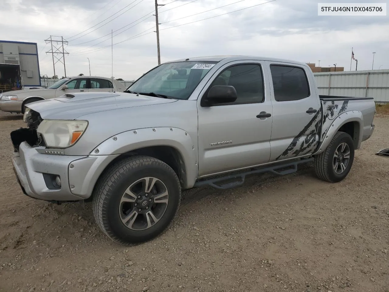 2013 Toyota Tacoma Double Cab Prerunner VIN: 5TFJU4GN1DX045706 Lot: 71207544