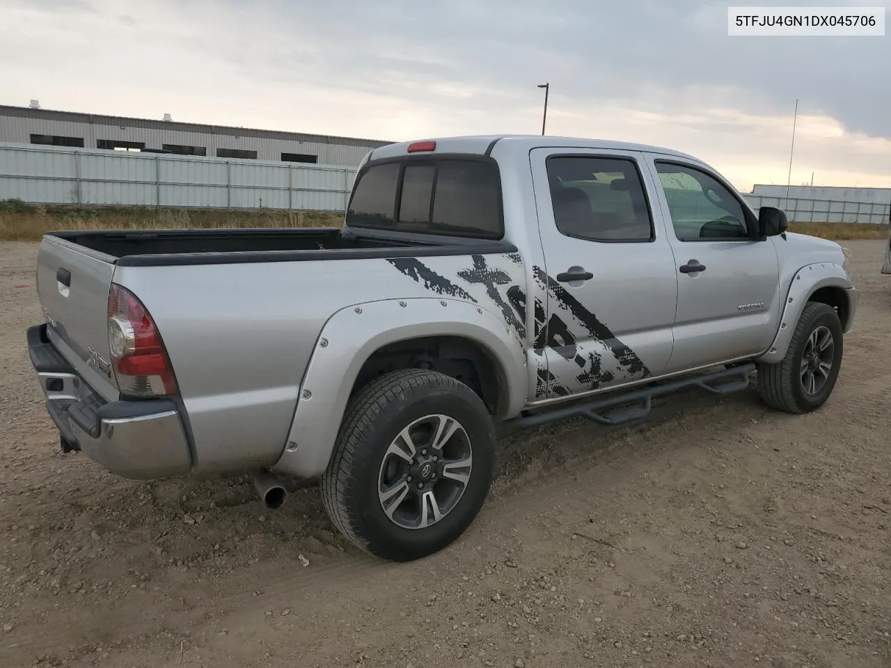 2013 Toyota Tacoma Double Cab Prerunner VIN: 5TFJU4GN1DX045706 Lot: 71207544