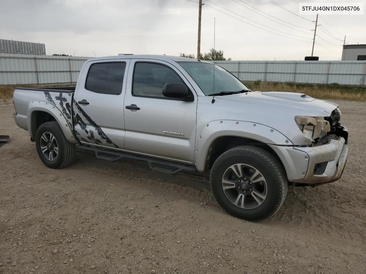 2013 Toyota Tacoma Double Cab Prerunner VIN: 5TFJU4GN1DX045706 Lot: 71207544