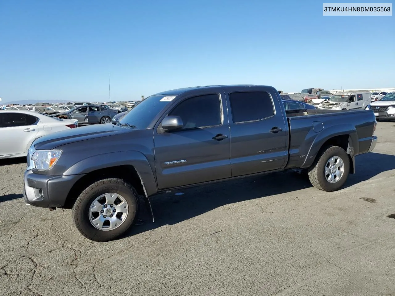 2013 Toyota Tacoma Double Cab Prerunner Long Bed VIN: 3TMKU4HN8DM035568 Lot: 71298264