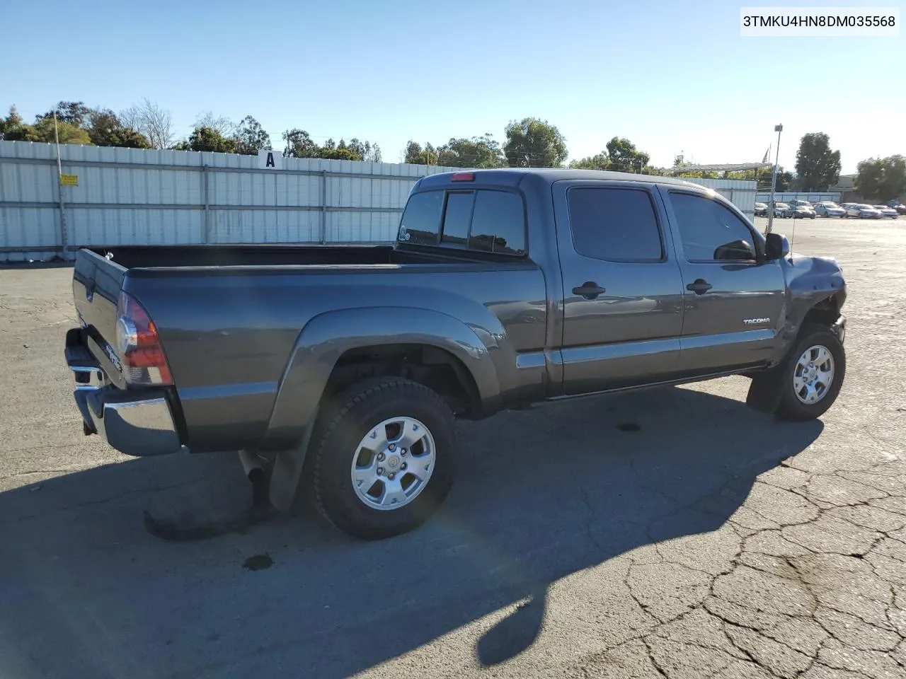 2013 Toyota Tacoma Double Cab Prerunner Long Bed VIN: 3TMKU4HN8DM035568 Lot: 71298264