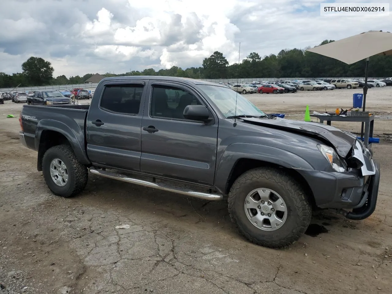 2013 Toyota Tacoma Double Cab VIN: 5TFLU4EN0DX062914 Lot: 71623994