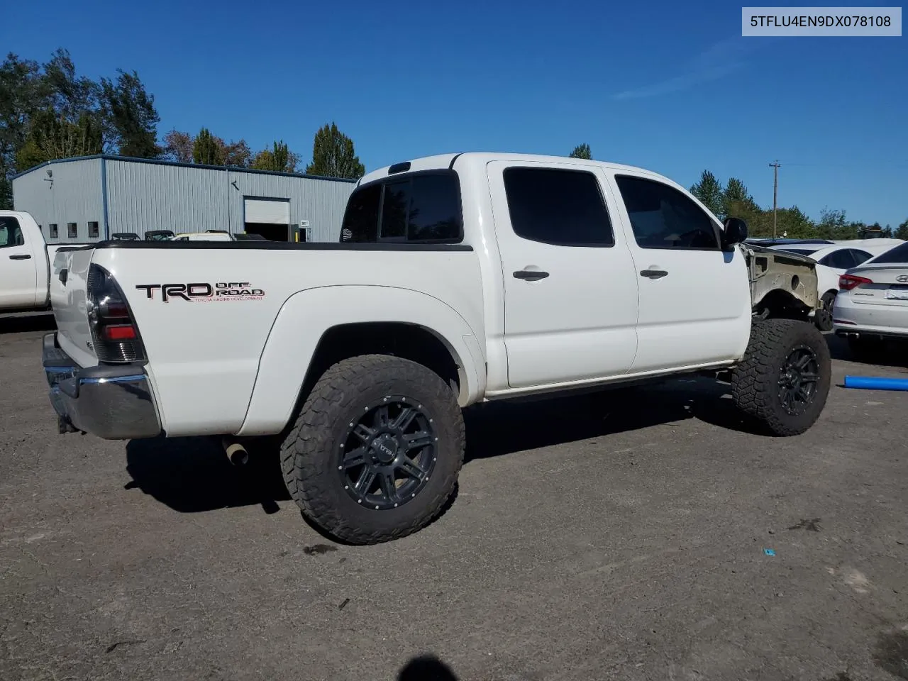 2013 Toyota Tacoma Double Cab VIN: 5TFLU4EN9DX078108 Lot: 72235044