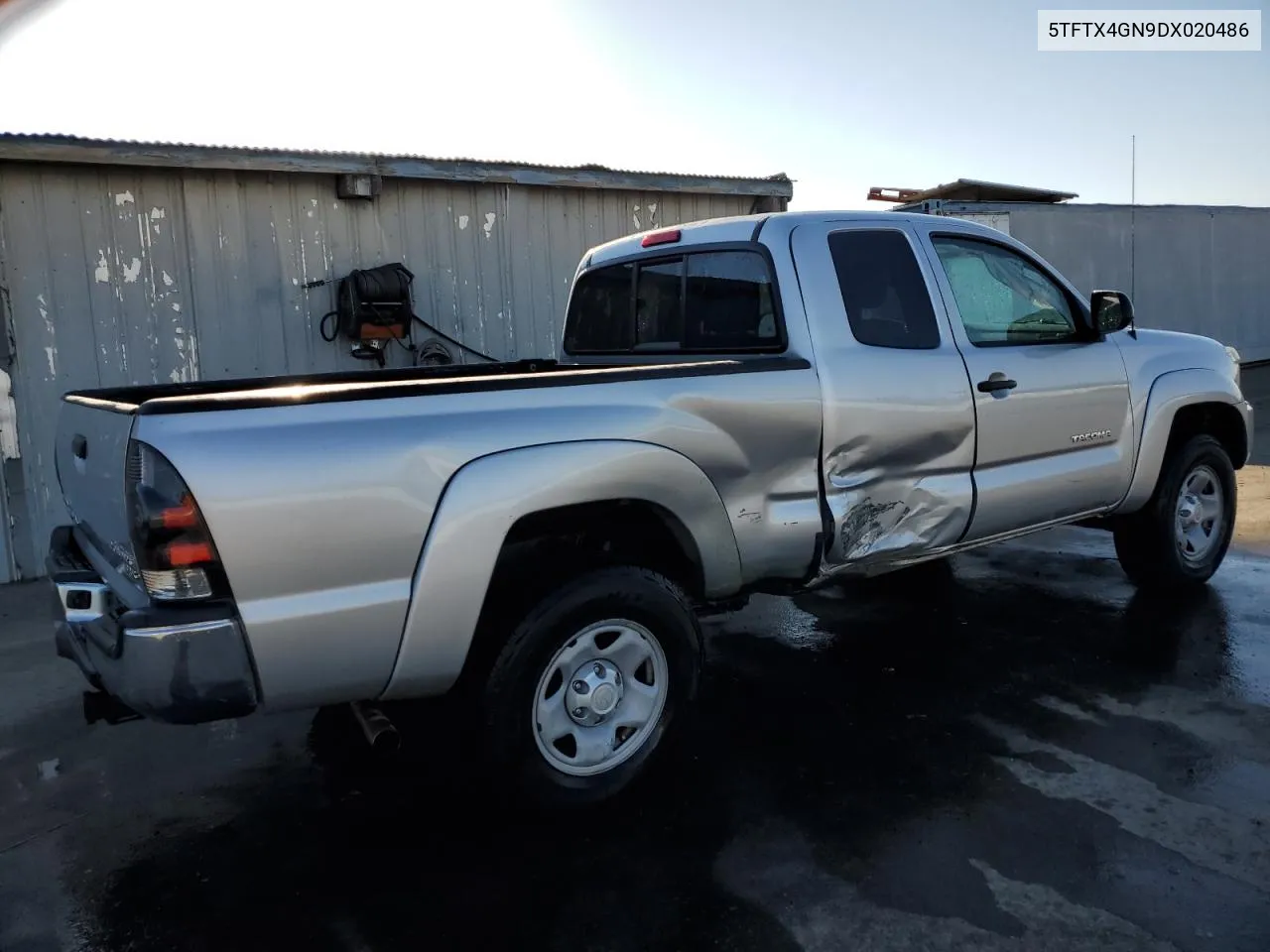 2013 Toyota Tacoma Prerunner Access Cab VIN: 5TFTX4GN9DX020486 Lot: 72650164