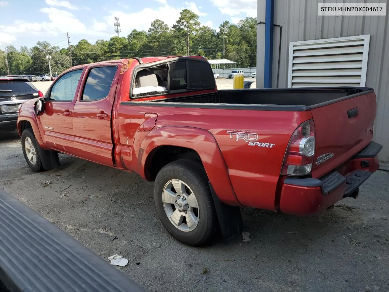 2013 Toyota Tacoma Double Cab Prerunner Long Bed VIN: 5TFKU4HN2DX004617 Lot: 73054764