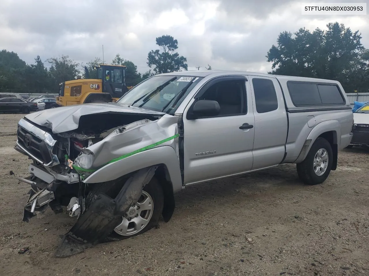 2013 Toyota Tacoma Prerunner Access Cab VIN: 5TFTU4GN8DX030953 Lot: 73083764