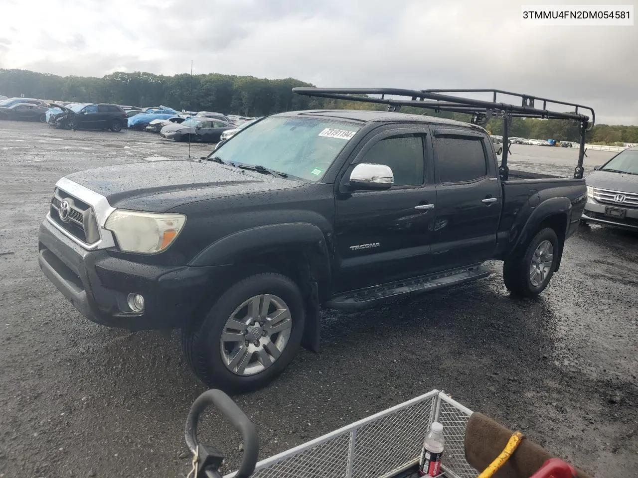 2013 Toyota Tacoma Double Cab Long Bed VIN: 3TMMU4FN2DM054581 Lot: 73191194