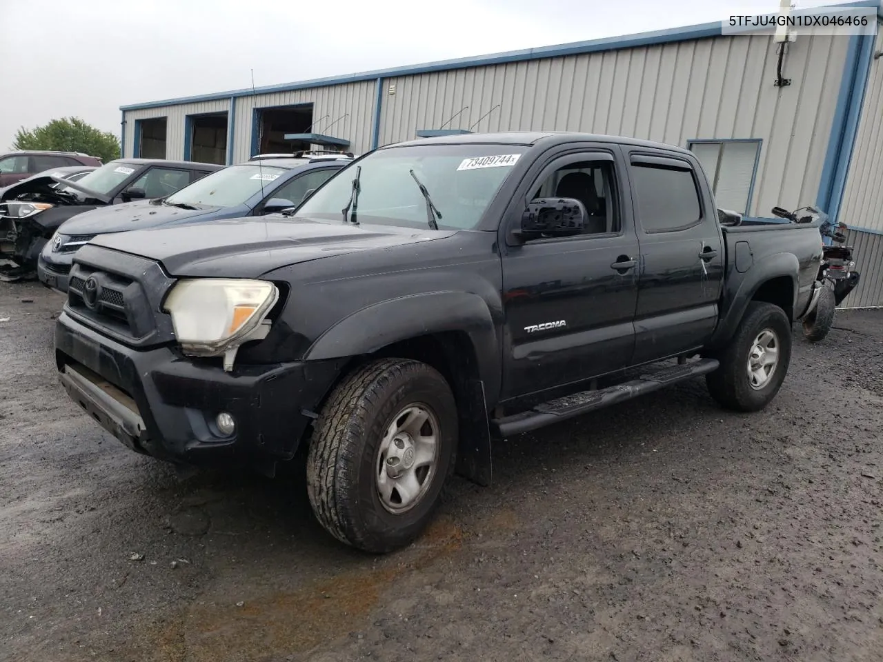 2013 Toyota Tacoma Double Cab Prerunner VIN: 5TFJU4GN1DX046466 Lot: 73409744