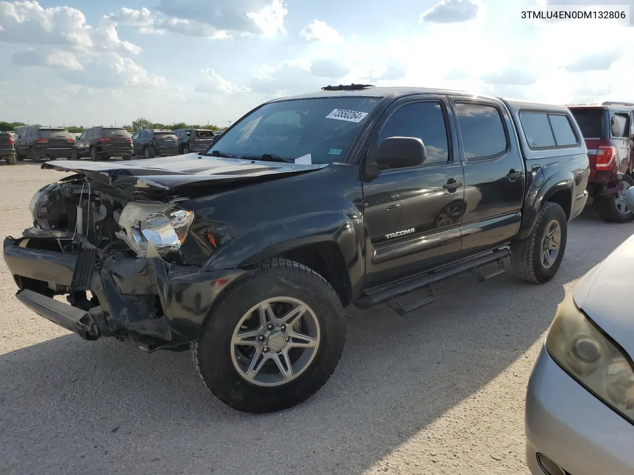 2013 Toyota Tacoma Double Cab VIN: 3TMLU4EN0DM132806 Lot: 73550264