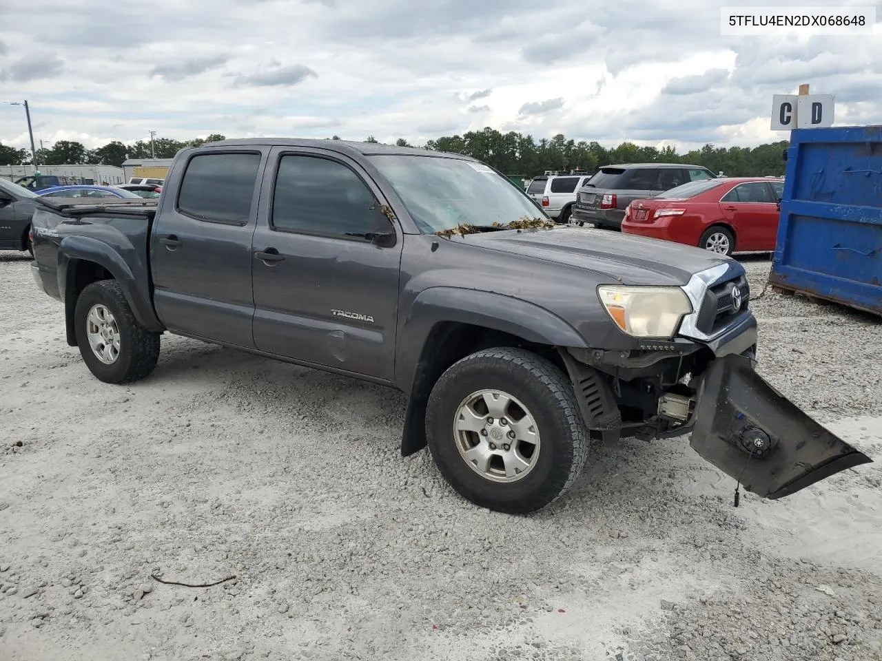 2013 Toyota Tacoma Double Cab VIN: 5TFLU4EN2DX068648 Lot: 73882504