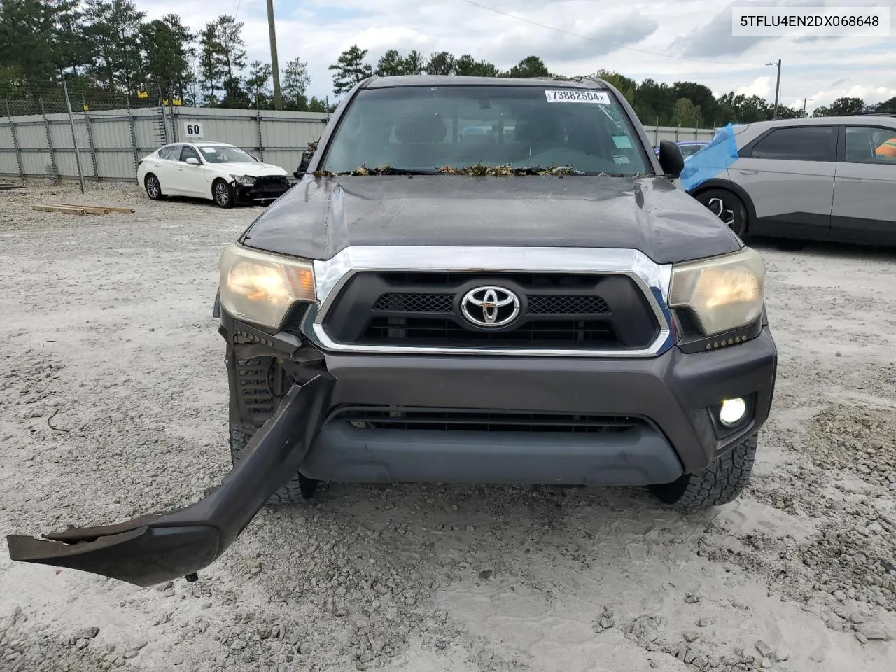 2013 Toyota Tacoma Double Cab VIN: 5TFLU4EN2DX068648 Lot: 73882504