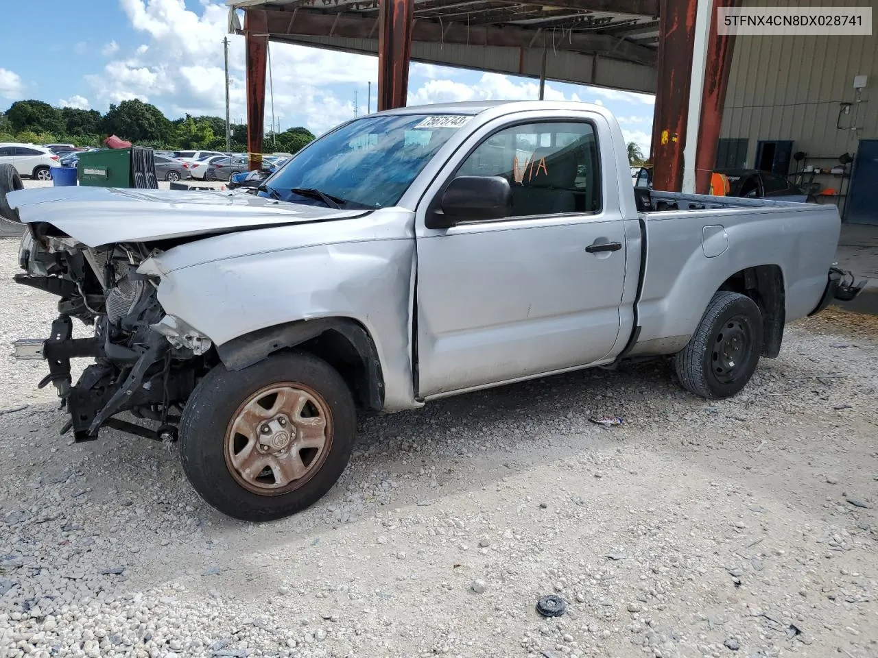 2013 Toyota Tacoma VIN: 5TFNX4CN8DX028741 Lot: 75675743