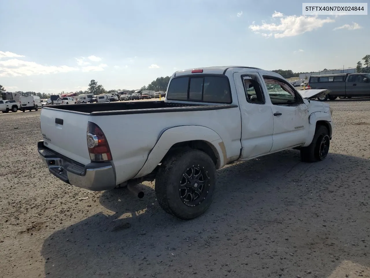 2013 Toyota Tacoma Prerunner Access Cab VIN: 5TFTX4GN7DX024844 Lot: 75816504