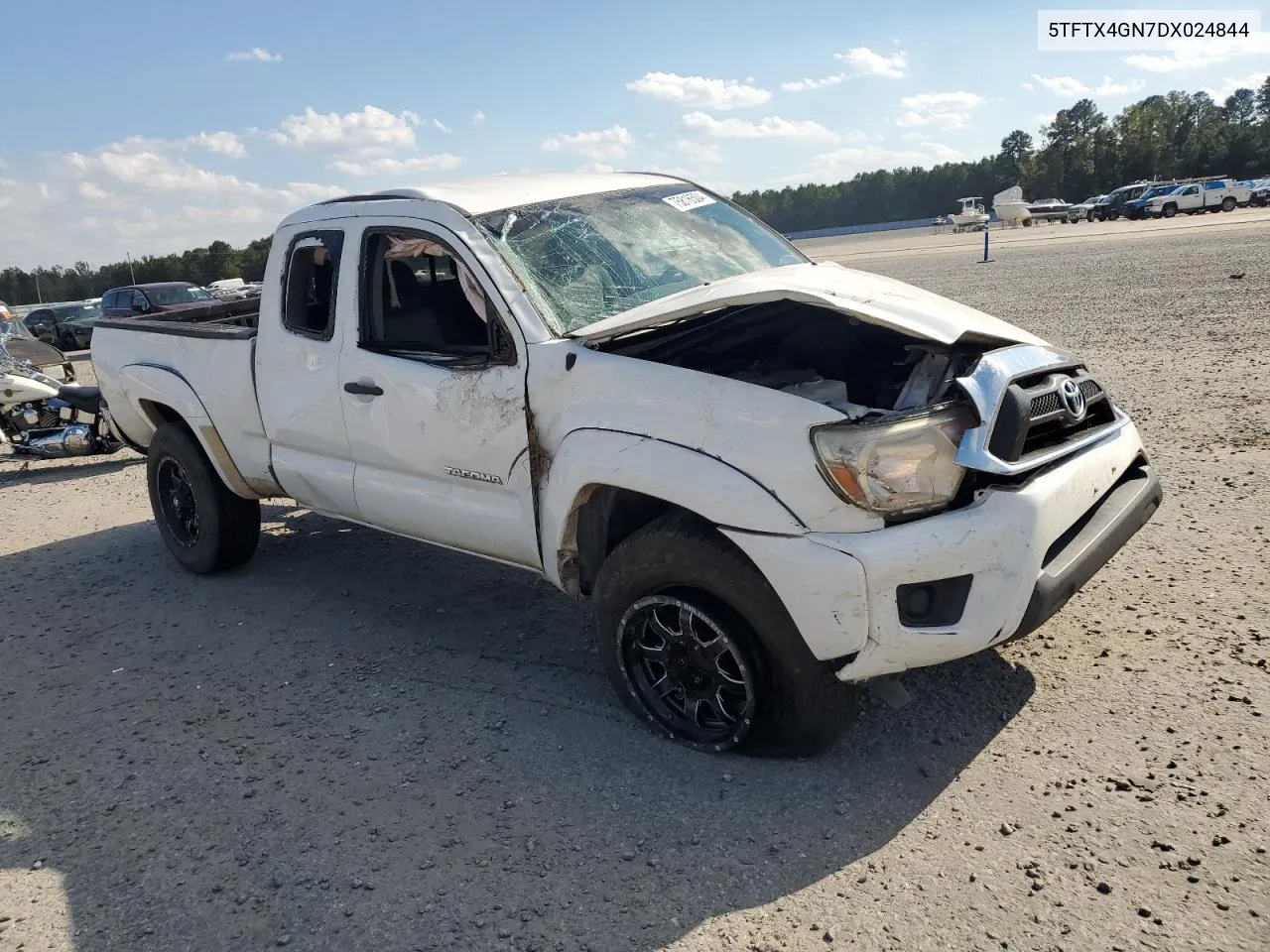 2013 Toyota Tacoma Prerunner Access Cab VIN: 5TFTX4GN7DX024844 Lot: 75816504