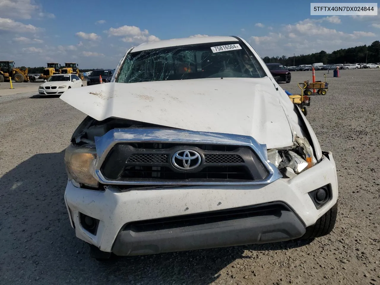 2013 Toyota Tacoma Prerunner Access Cab VIN: 5TFTX4GN7DX024844 Lot: 75816504