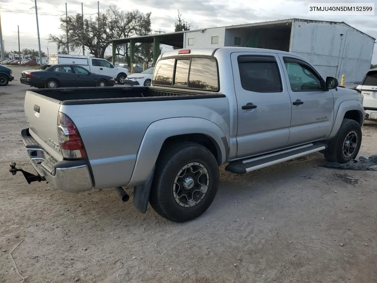 2013 Toyota Tacoma Double Cab Prerunner VIN: 3TMJU4GN5DM152599 Lot: 76487284