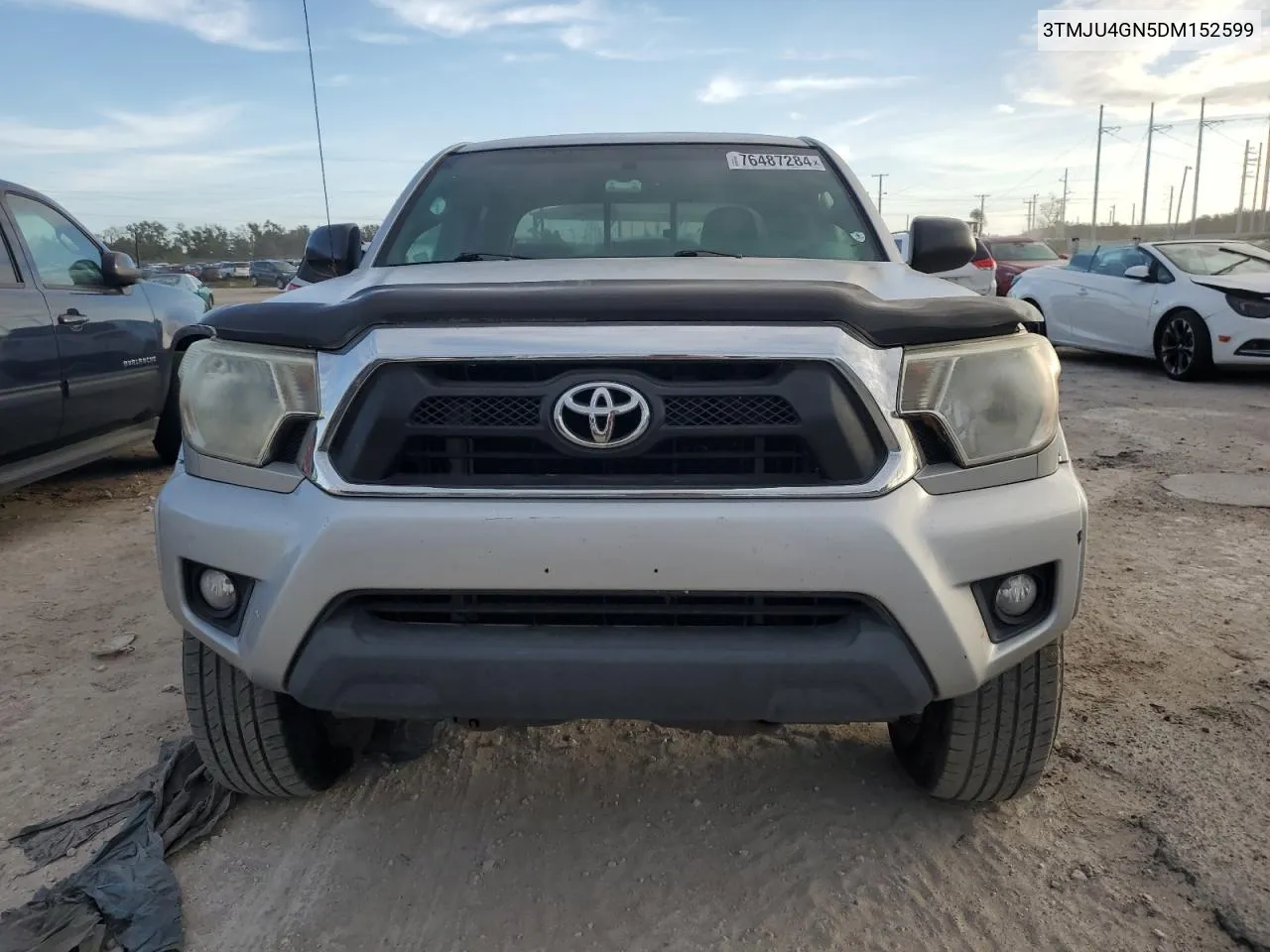 2013 Toyota Tacoma Double Cab Prerunner VIN: 3TMJU4GN5DM152599 Lot: 76487284