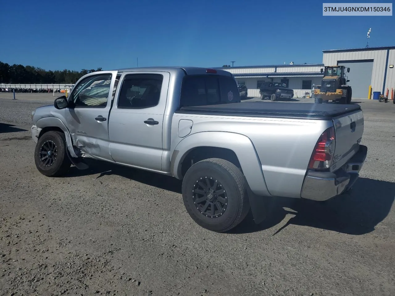 2013 Toyota Tacoma Double Cab Prerunner VIN: 3TMJU4GNXDM150346 Lot: 76675964