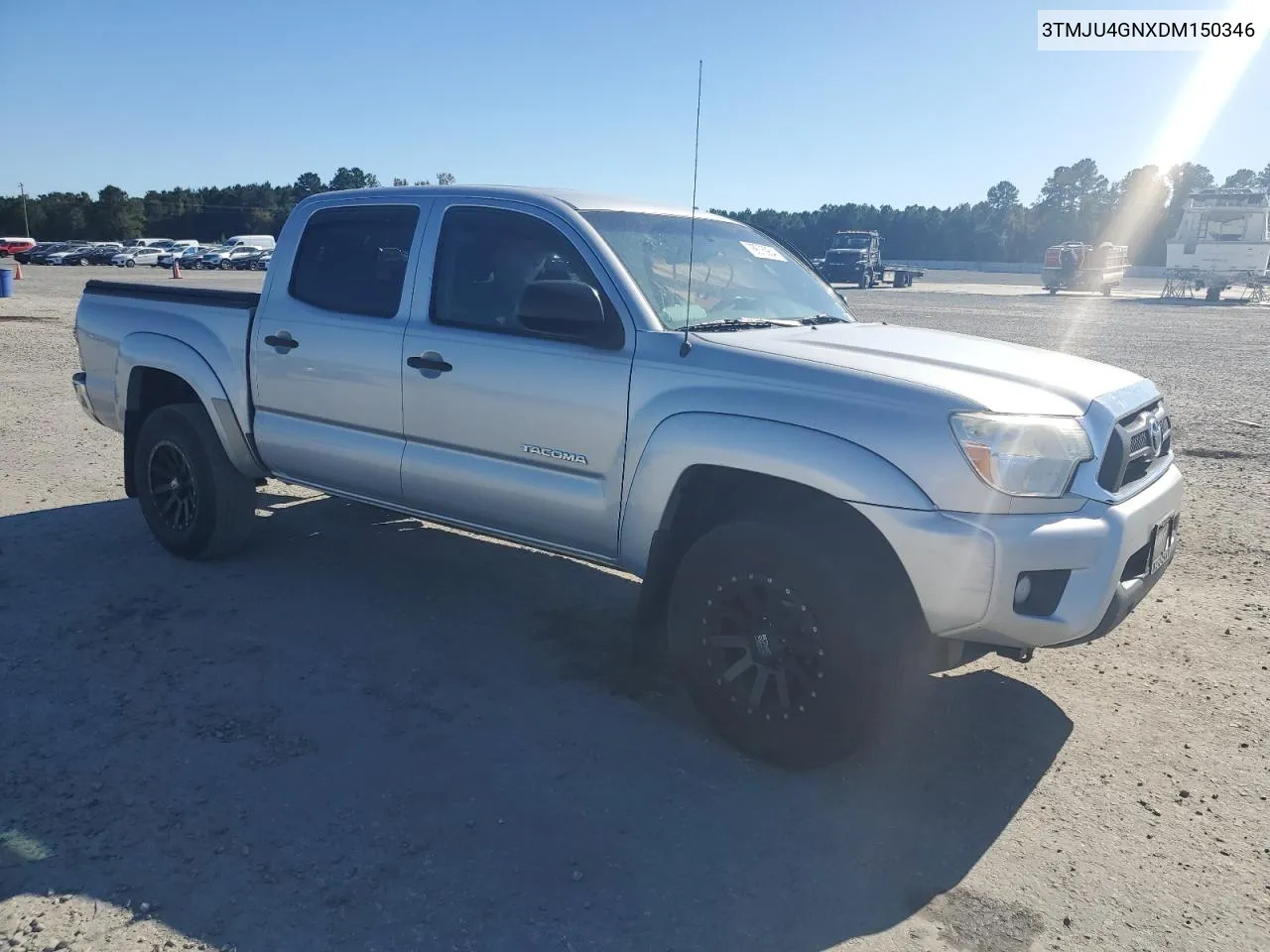 2013 Toyota Tacoma Double Cab Prerunner VIN: 3TMJU4GNXDM150346 Lot: 76675964