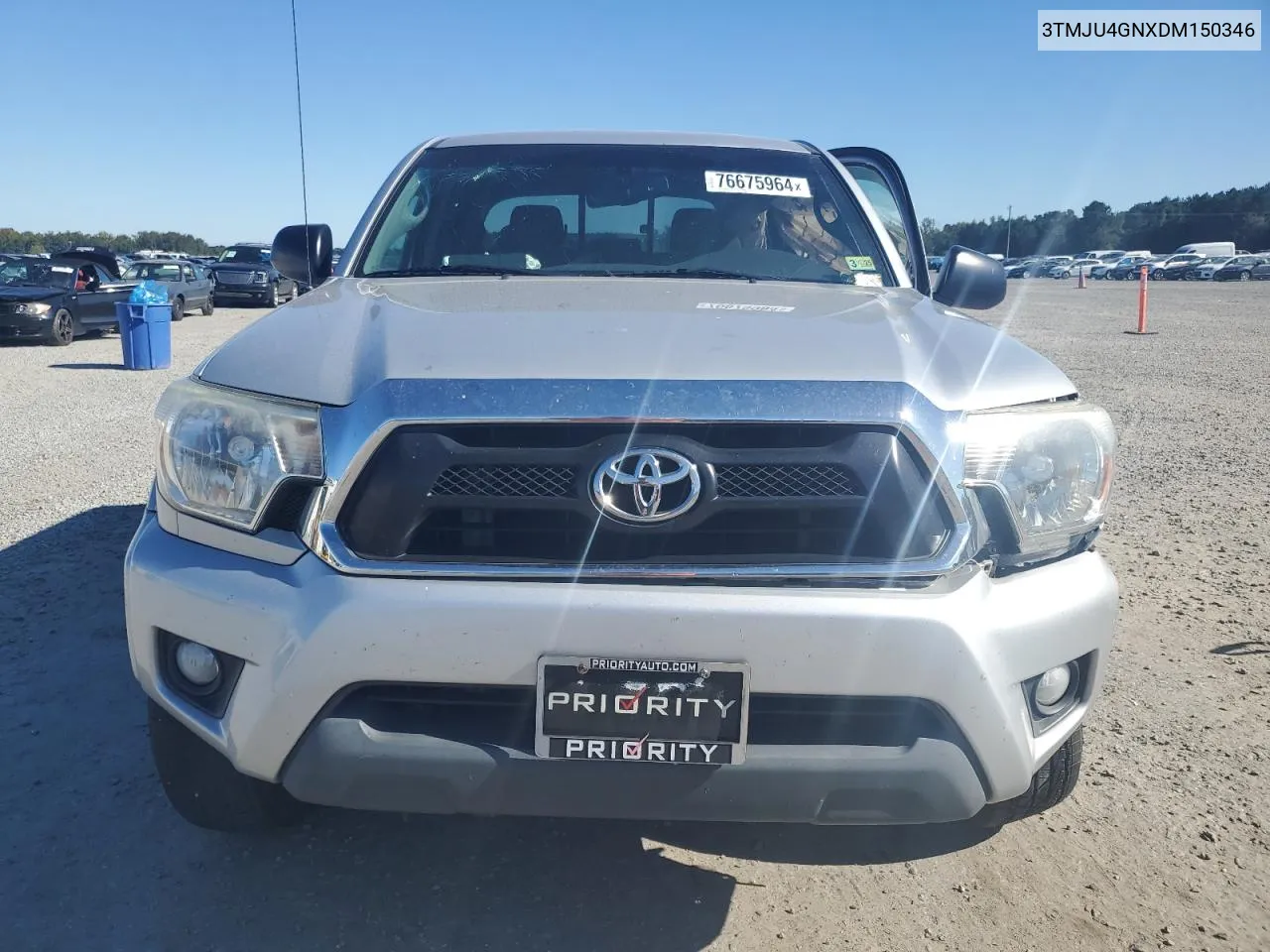 2013 Toyota Tacoma Double Cab Prerunner VIN: 3TMJU4GNXDM150346 Lot: 76675964