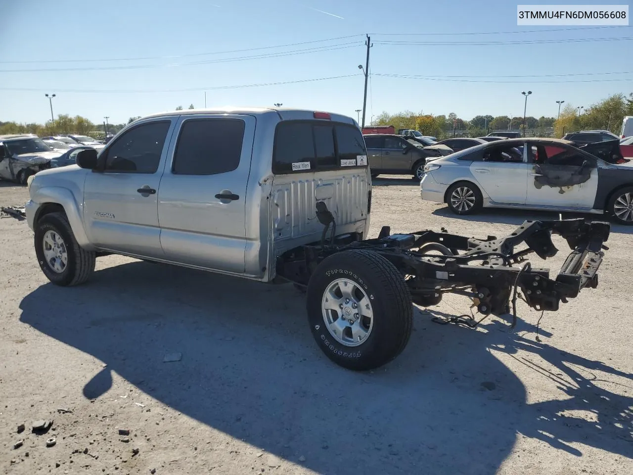 2013 Toyota Tacoma Double Cab Long Bed VIN: 3TMMU4FN6DM056608 Lot: 76882924