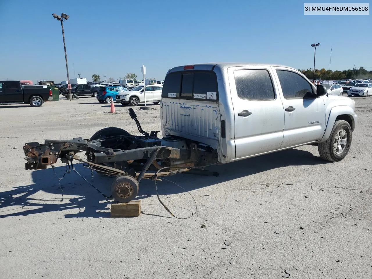 2013 Toyota Tacoma Double Cab Long Bed VIN: 3TMMU4FN6DM056608 Lot: 76882924