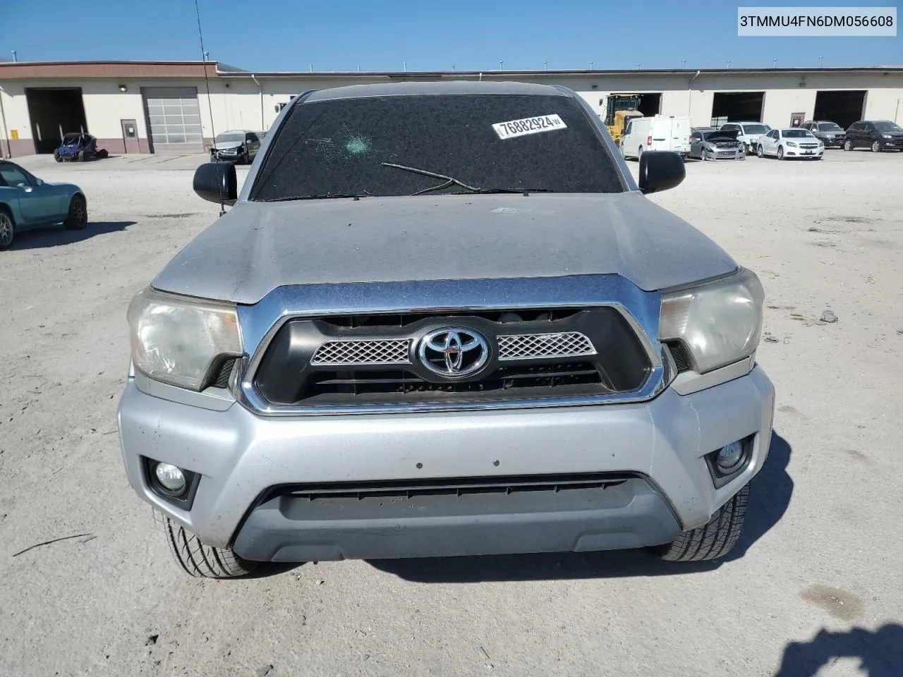 2013 Toyota Tacoma Double Cab Long Bed VIN: 3TMMU4FN6DM056608 Lot: 76882924