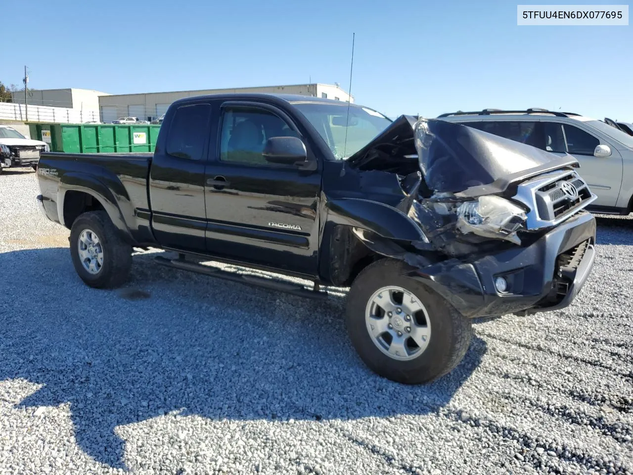 2013 Toyota Tacoma VIN: 5TFUU4EN6DX077695 Lot: 77203084