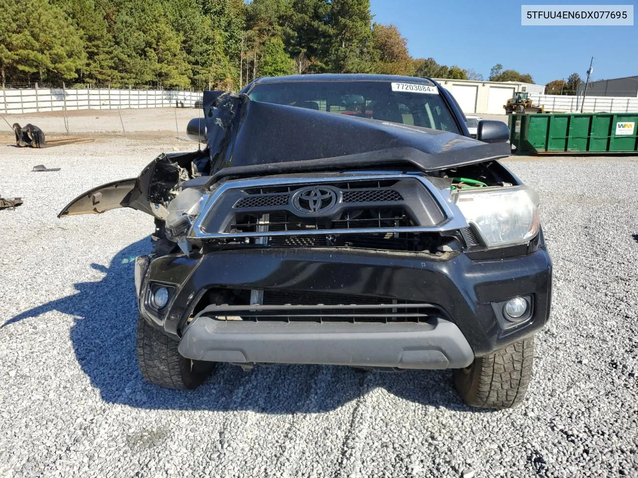 2013 Toyota Tacoma VIN: 5TFUU4EN6DX077695 Lot: 77203084