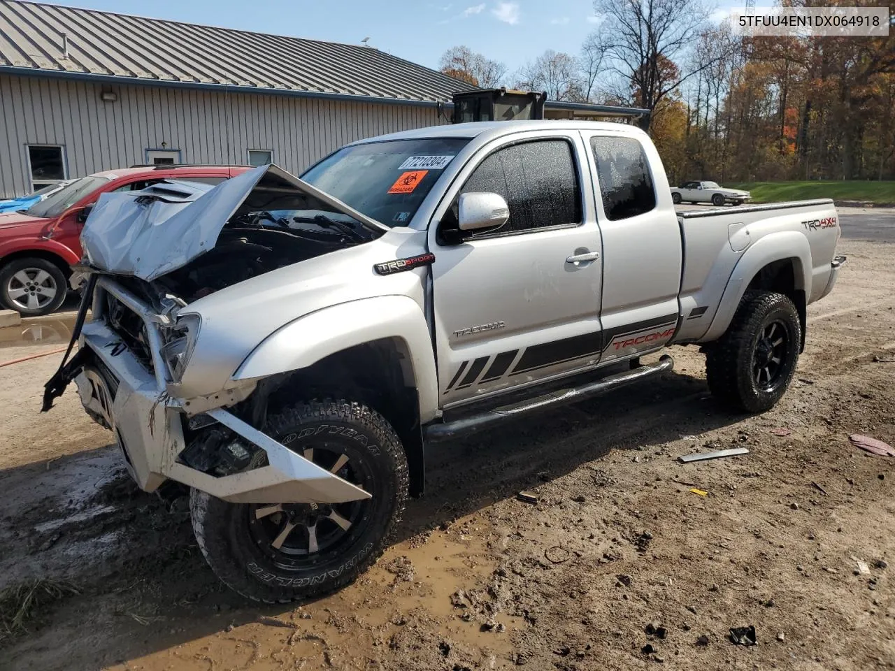 2013 Toyota Tacoma VIN: 5TFUU4EN1DX064918 Lot: 77210304