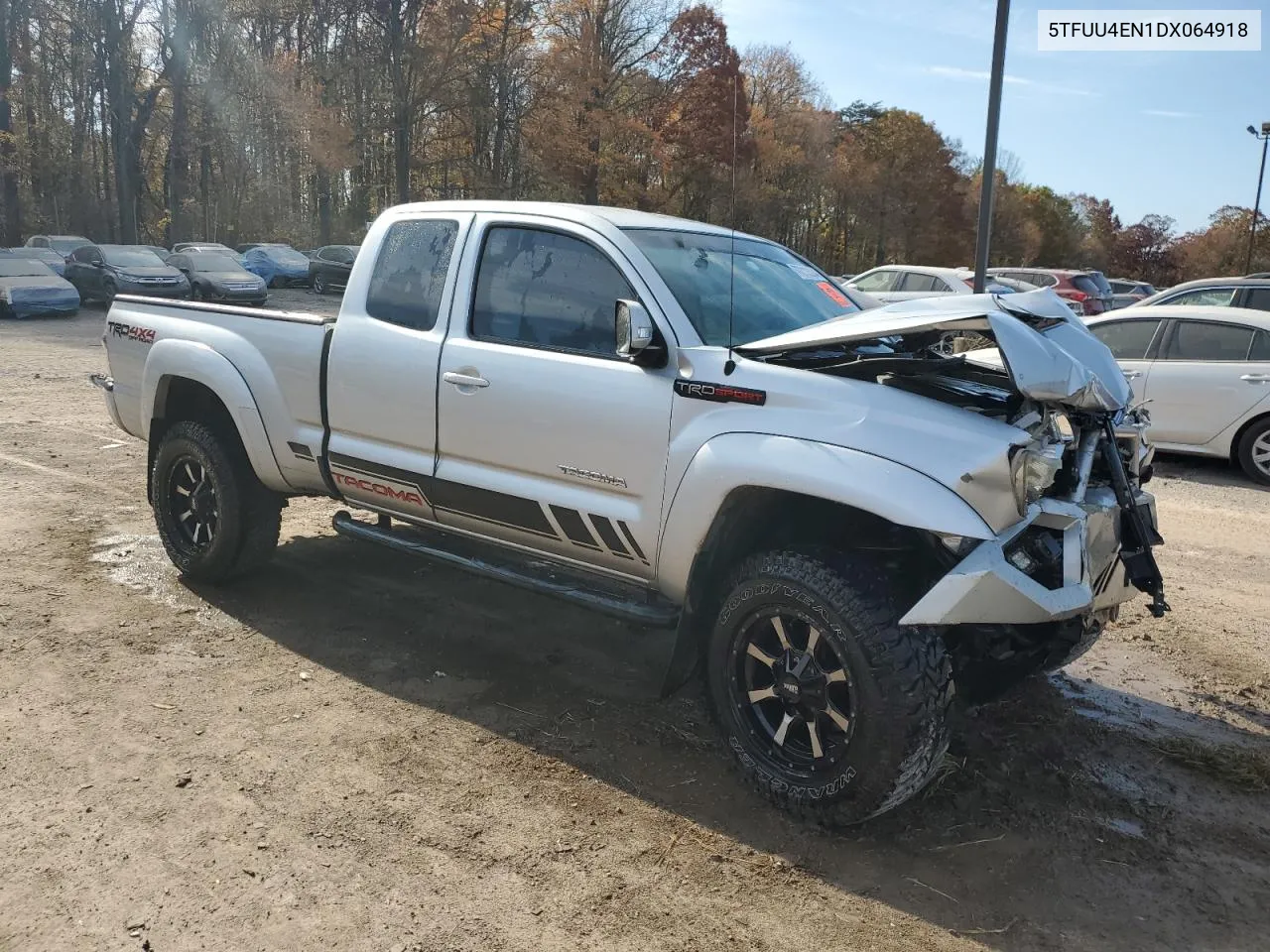 2013 Toyota Tacoma VIN: 5TFUU4EN1DX064918 Lot: 77210304