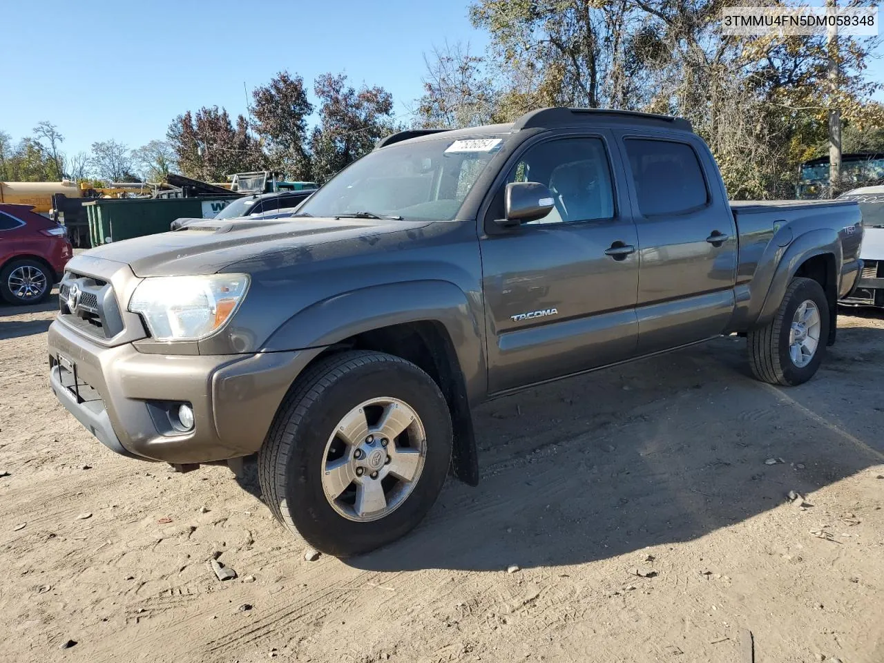 2013 Toyota Tacoma Double Cab Long Bed VIN: 3TMMU4FN5DM058348 Lot: 77526054