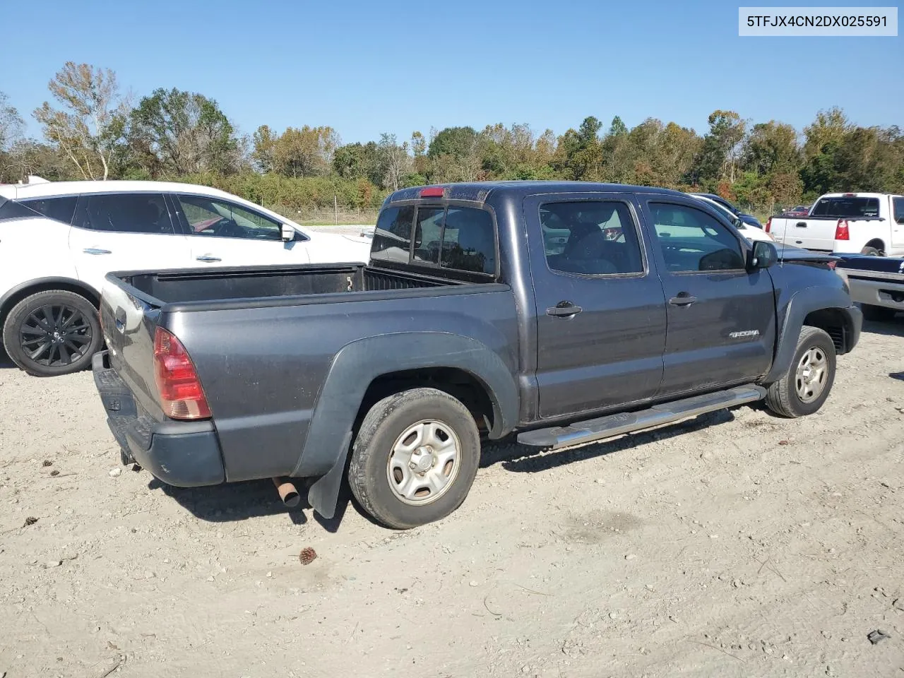 5TFJX4CN2DX025591 2013 Toyota Tacoma Double Cab