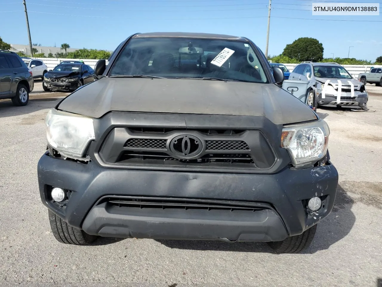 2013 Toyota Tacoma Double Cab Prerunner VIN: 3TMJU4GN9DM138883 Lot: 77786714