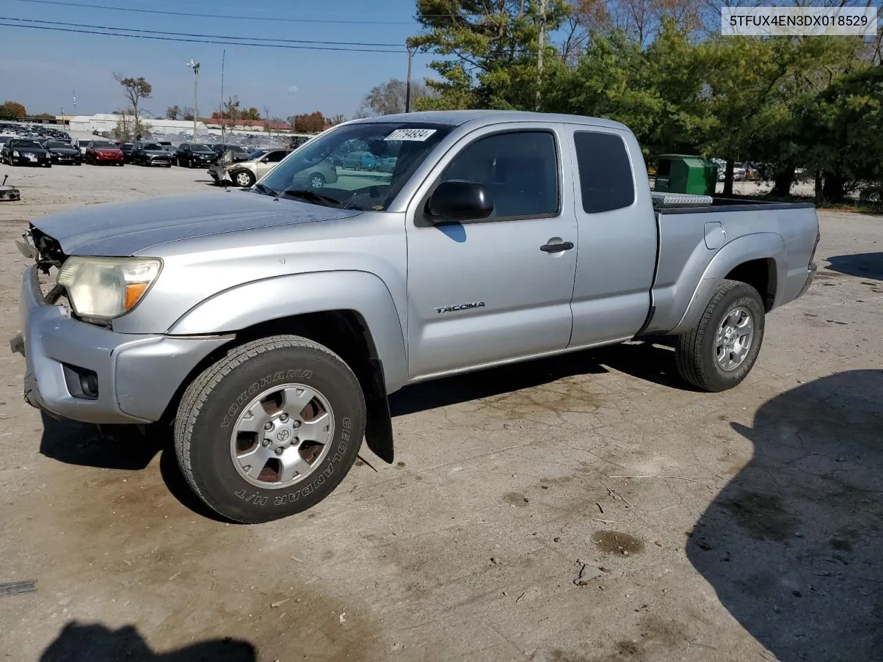 2013 Toyota Tacoma Access Cab VIN: 5TFUX4EN3DX018529 Lot: 77794934