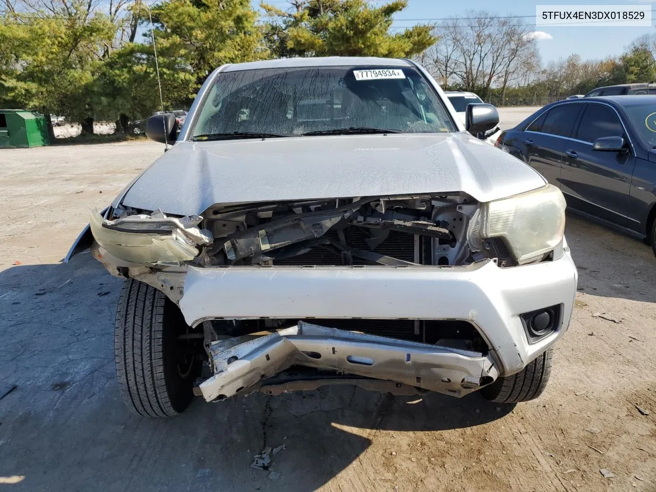 2013 Toyota Tacoma Access Cab VIN: 5TFUX4EN3DX018529 Lot: 77794934