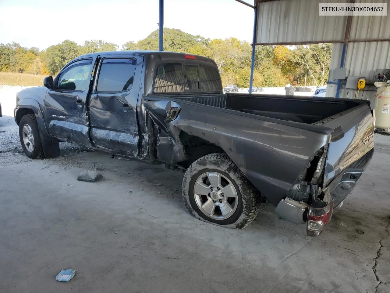 2013 Toyota Tacoma Double Cab Prerunner Long Bed VIN: 5TFKU4HN3DX004657 Lot: 78008594