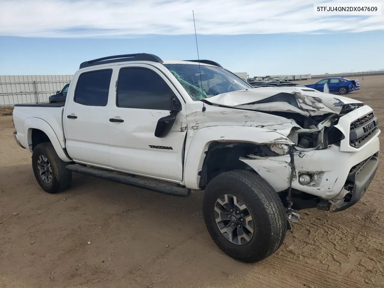 2013 Toyota Tacoma Double Cab Prerunner VIN: 5TFJU4GN2DX047609 Lot: 78226084