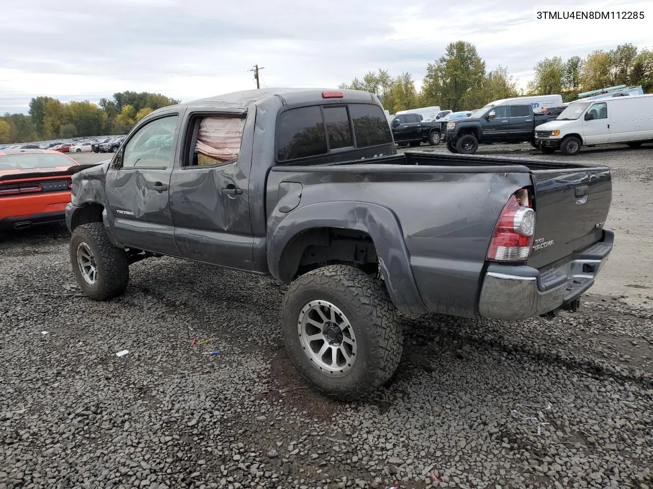 2013 Toyota Tacoma Double Cab VIN: 3TMLU4EN8DM112285 Lot: 78540284