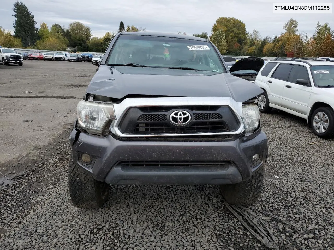 2013 Toyota Tacoma Double Cab VIN: 3TMLU4EN8DM112285 Lot: 78540284