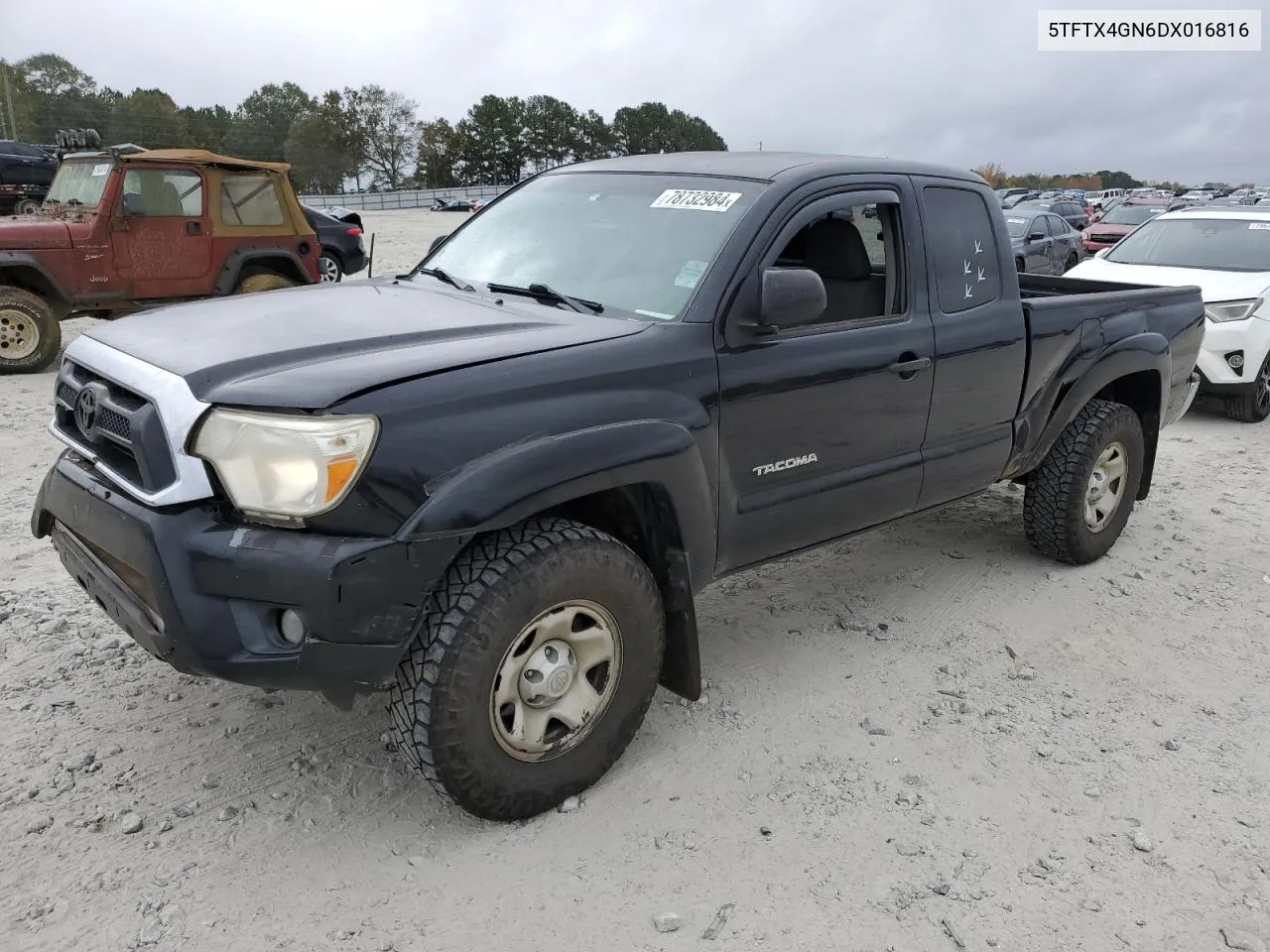 2013 Toyota Tacoma Prerunner Access Cab VIN: 5TFTX4GN6DX016816 Lot: 78732984