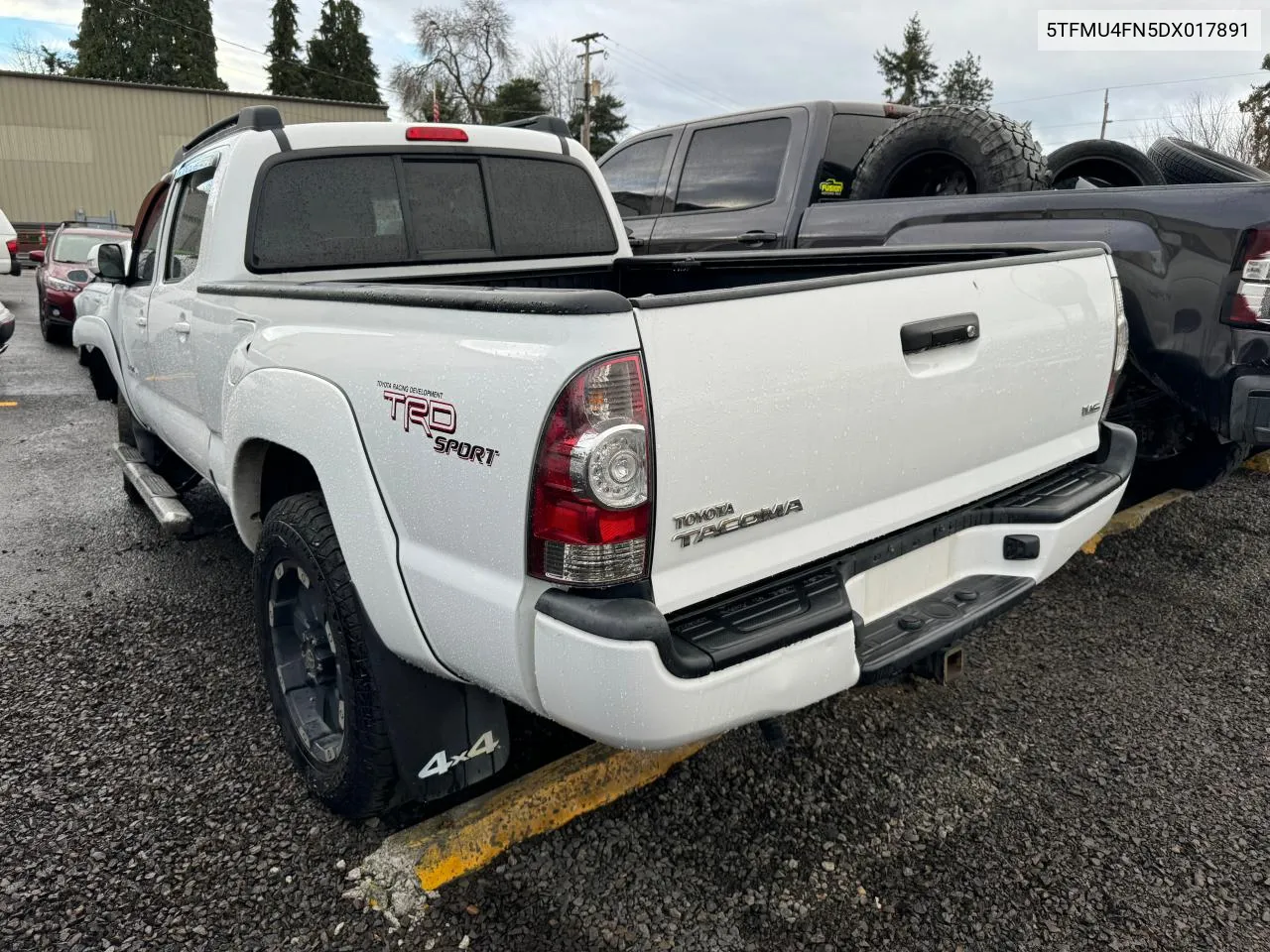 2013 Toyota Tacoma Double Cab Long Bed VIN: 5TFMU4FN5DX017891 Lot: 78961134