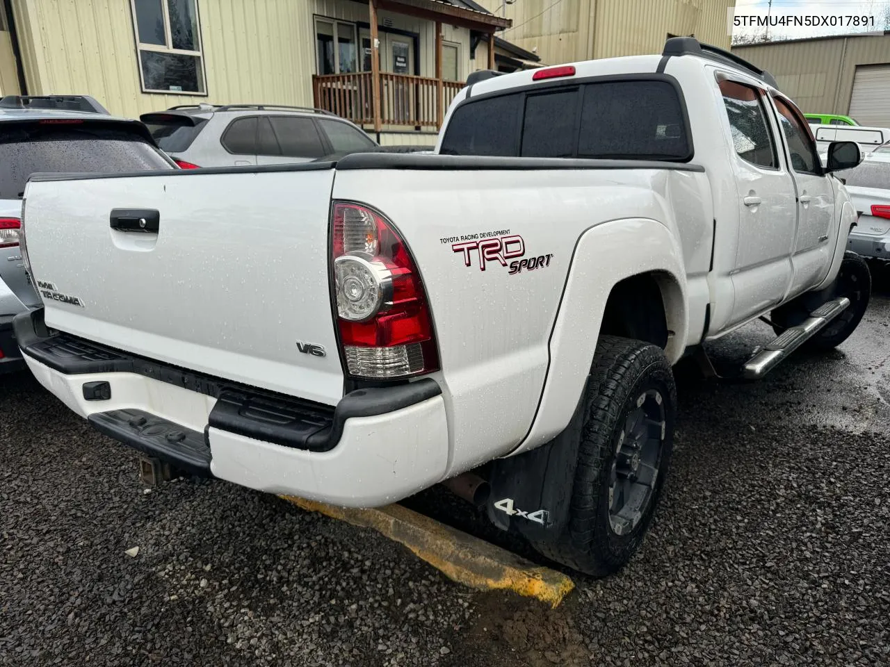 2013 Toyota Tacoma Double Cab Long Bed VIN: 5TFMU4FN5DX017891 Lot: 78961134